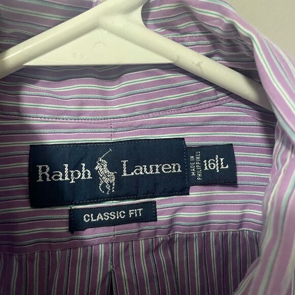 VINTAGE Polo Ralph Lauren long sleeve button down - Picture 2 of 4